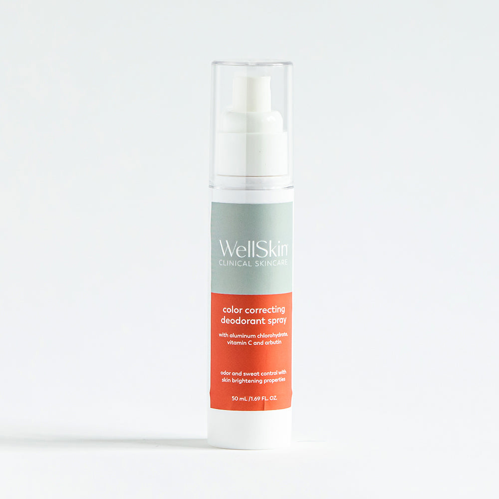 Wellman Deoderant color correcting deodorant spray (50 mL)– WellSkin Clinical Skincare