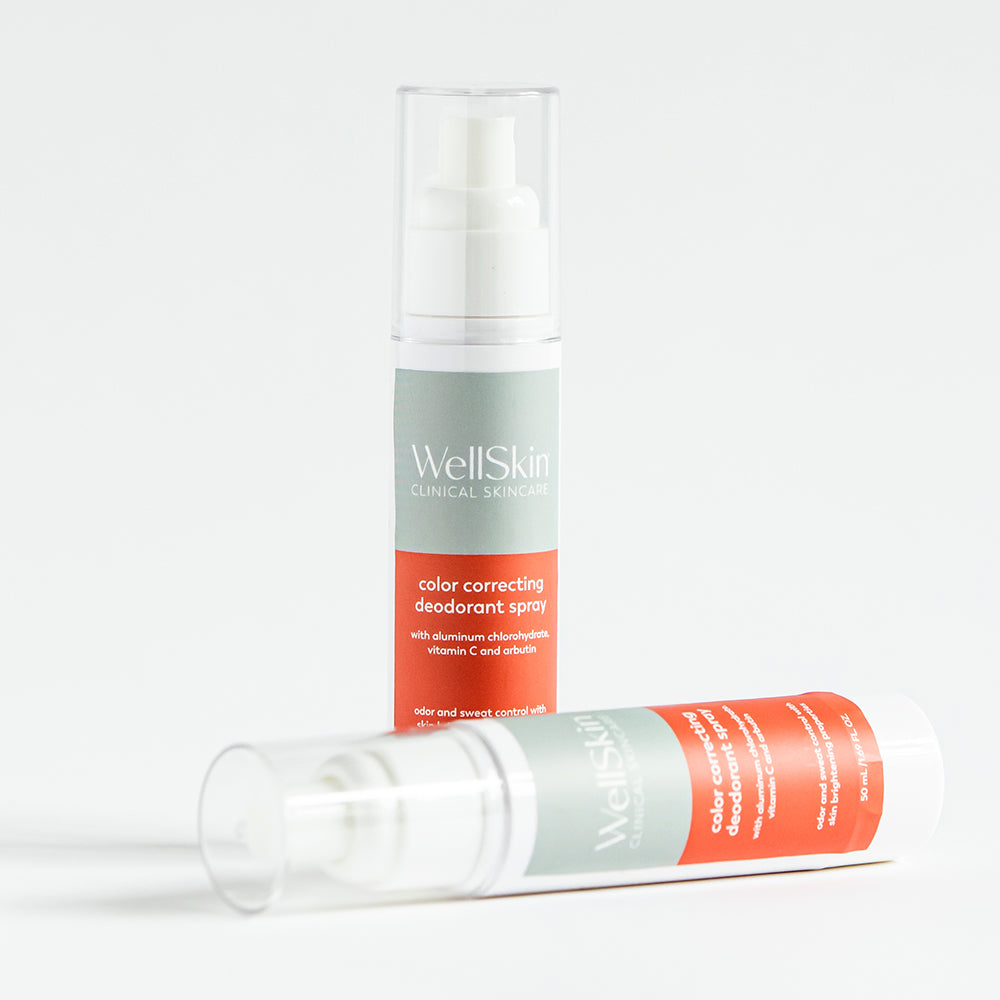 Wellman Deoderant color correcting deodorant spray (50 mL)– WellSkin Clinical Skincare